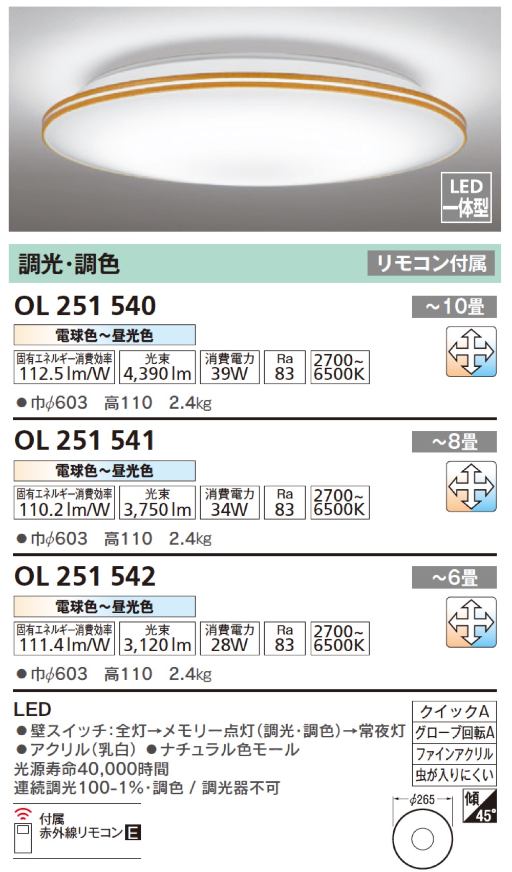 最大47%OFFクーポン ODELIC オーデリック LED調光調色シーリングライト